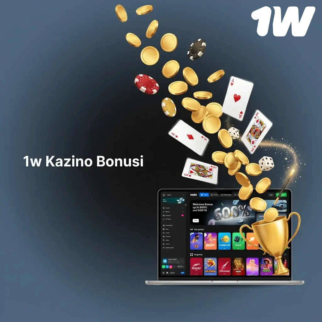 1w Kazino Bonusi