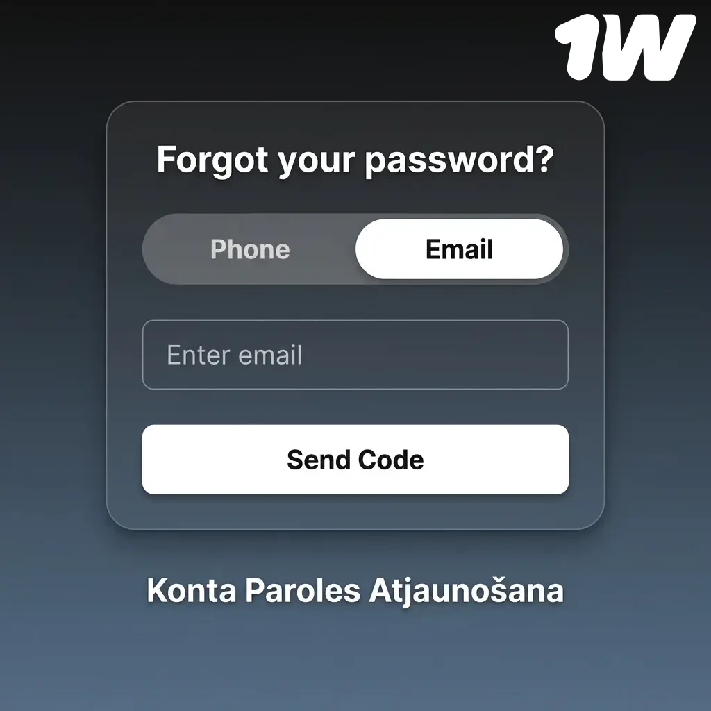 Konta Paroles Atjaunošana