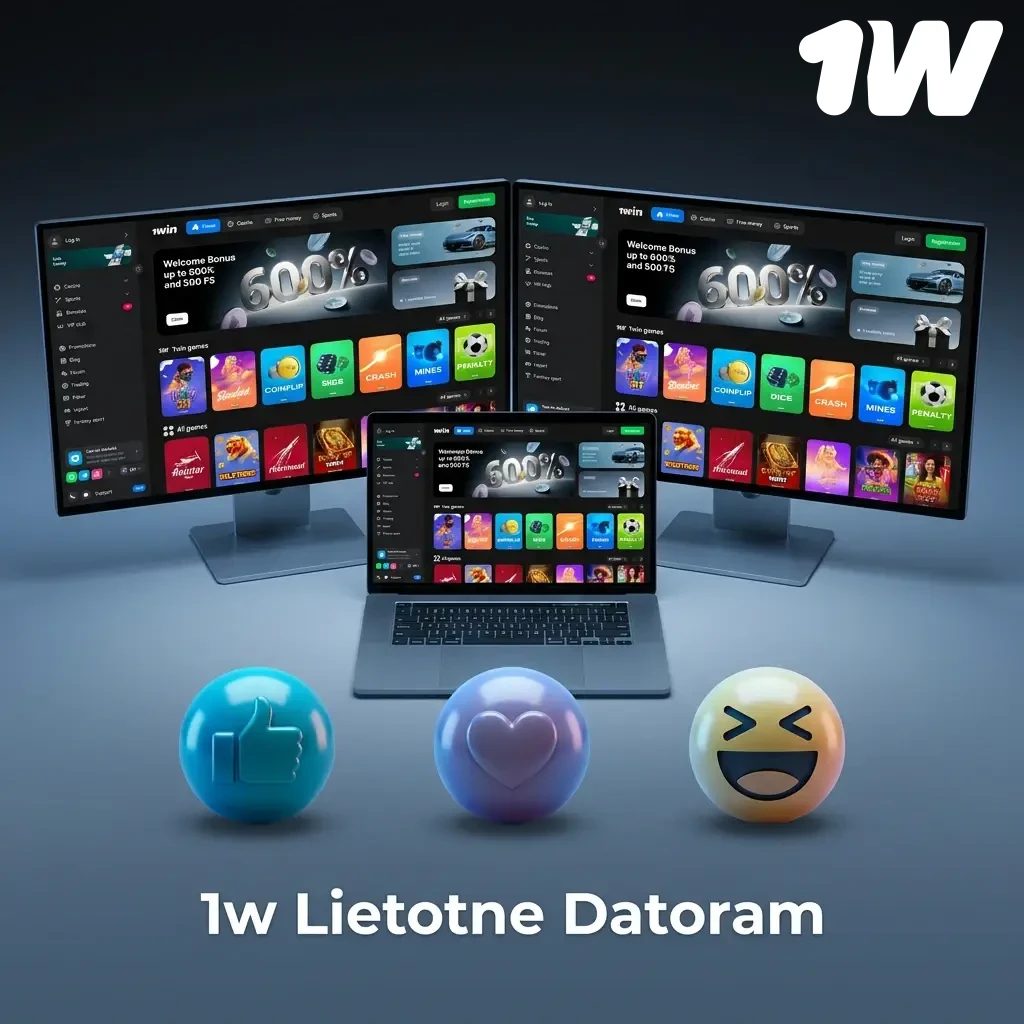 1w Lietotne Datoram