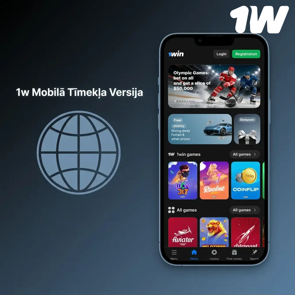 1w Mobilā Tīmekļa Versija