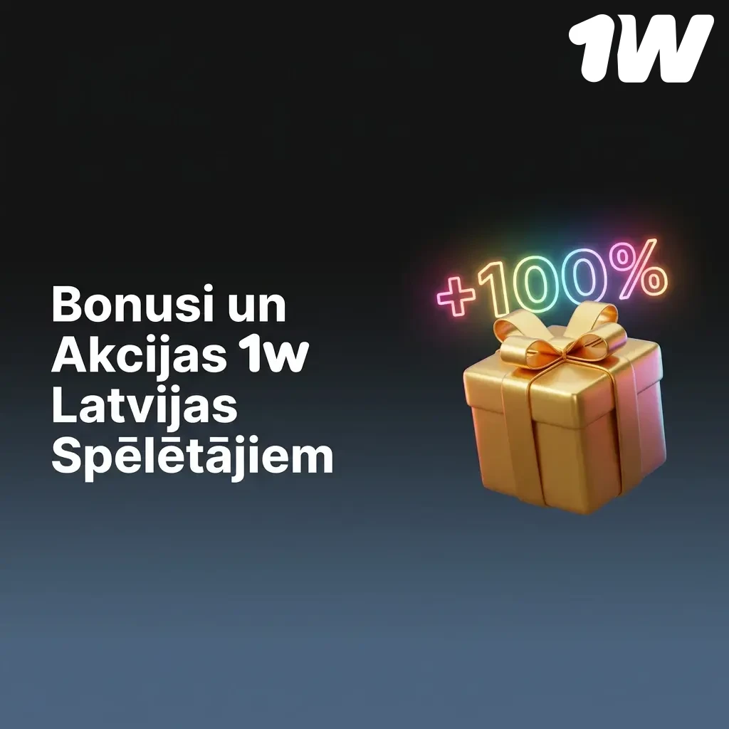 Bonusi un Akcijas 1w Latvijas Spēlētājiem