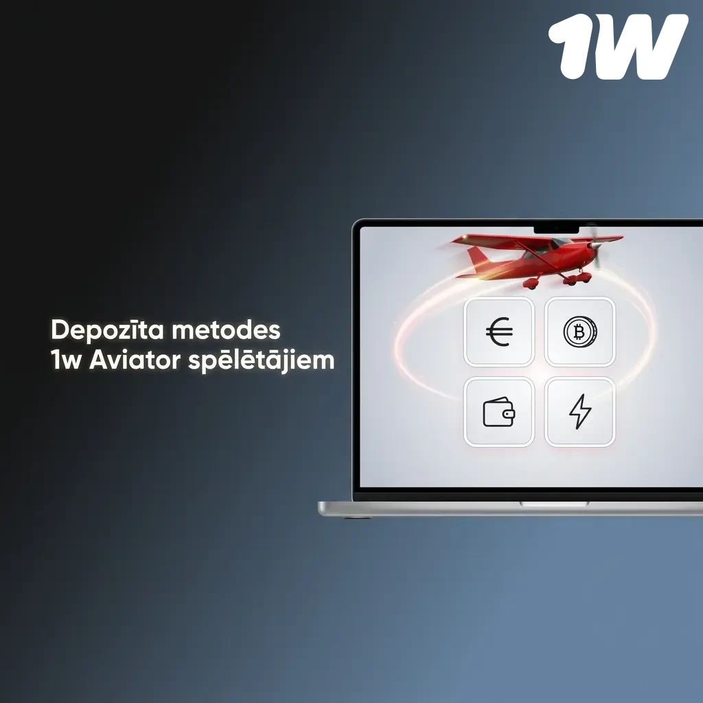 Depozīta metodes 1w Aviator spēlētājiem