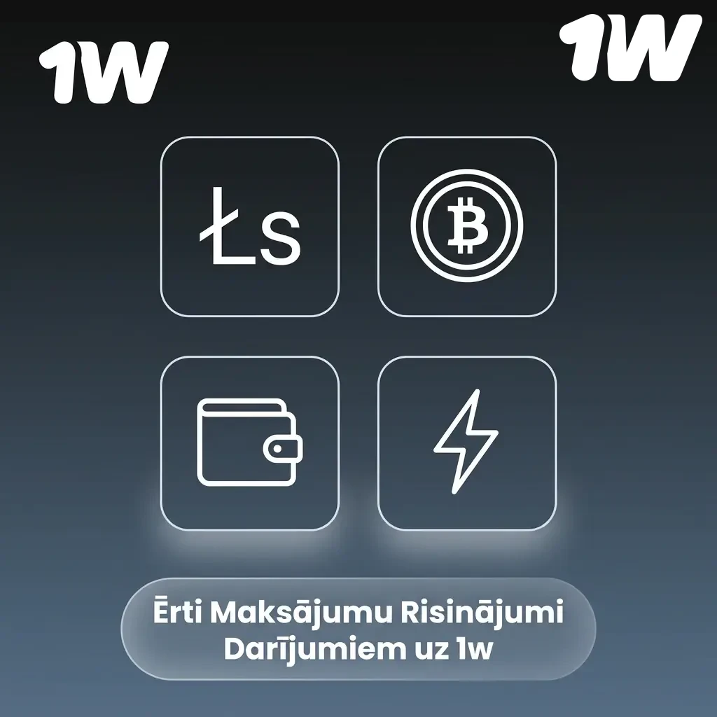 Ērti Maksājumu Risinājumi Darījumiem uz 1w