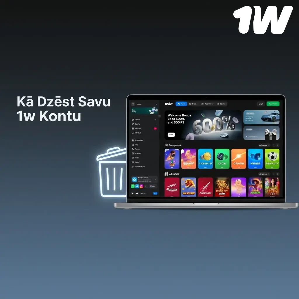 Kā Dzēst Savu 1w Kontu