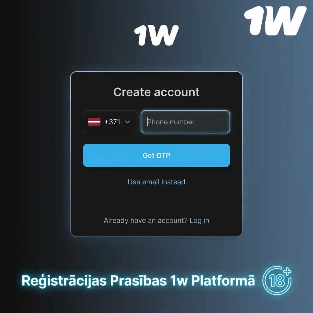Reģistrācijas Prasības 1w Platformā